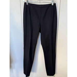 Women's Escada Sport Black Wool cadhmere Blend flannel ankle Trousers size2/34EU